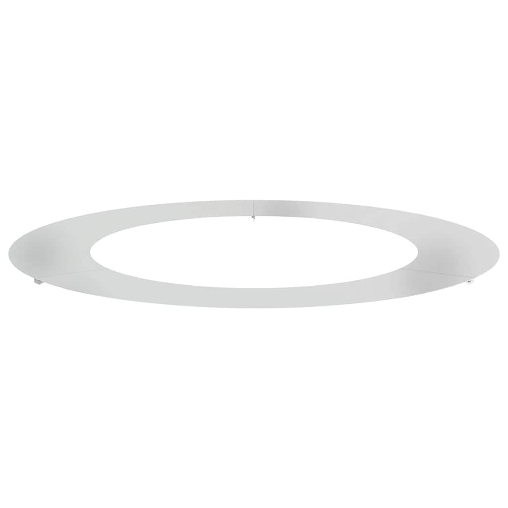 vidaXL suitable for Flat Tree Ring Silver Ø60/90 cm Galvanised steel