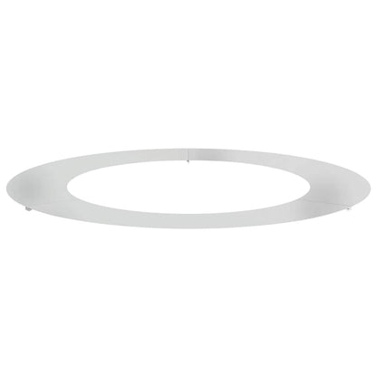 vidaXL suitable for Flat Tree Ring Silver Ø60/90 cm Galvanised steel