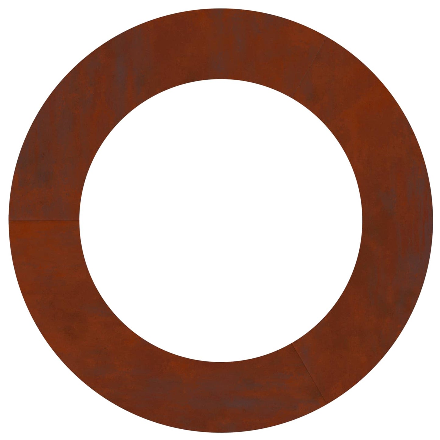 vidaXL suitable for Flat Tree Rings 5 pcs Rusty Ø60/90 cm