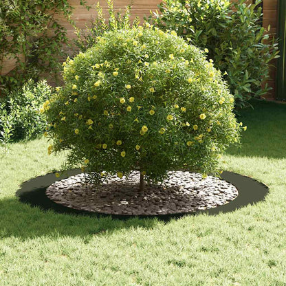 vidaXL suitable for Flat Tree Ring Olive green Ø90 / 120 cm Steel