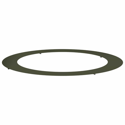 vidaXL suitable for Flat Tree Ring Olive green Ø90 / 120 cm Steel