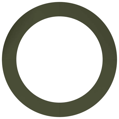 vidaXL suitable for Flat Tree Ring Olive green Ø90 / 120 cm Steel