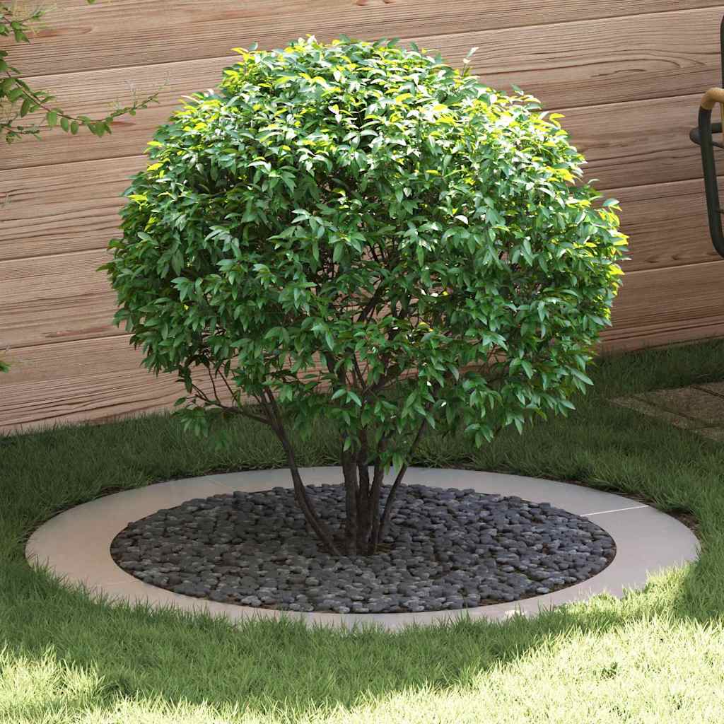 vidaXL suitable for Flat Tree Rings 5 pcs Silver Ø90 / 120 cm