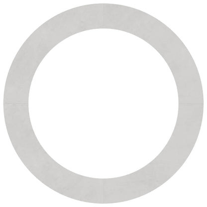 vidaXL suitable for Flat Tree Rings 5 pcs Silver Ø90 / 120 cm