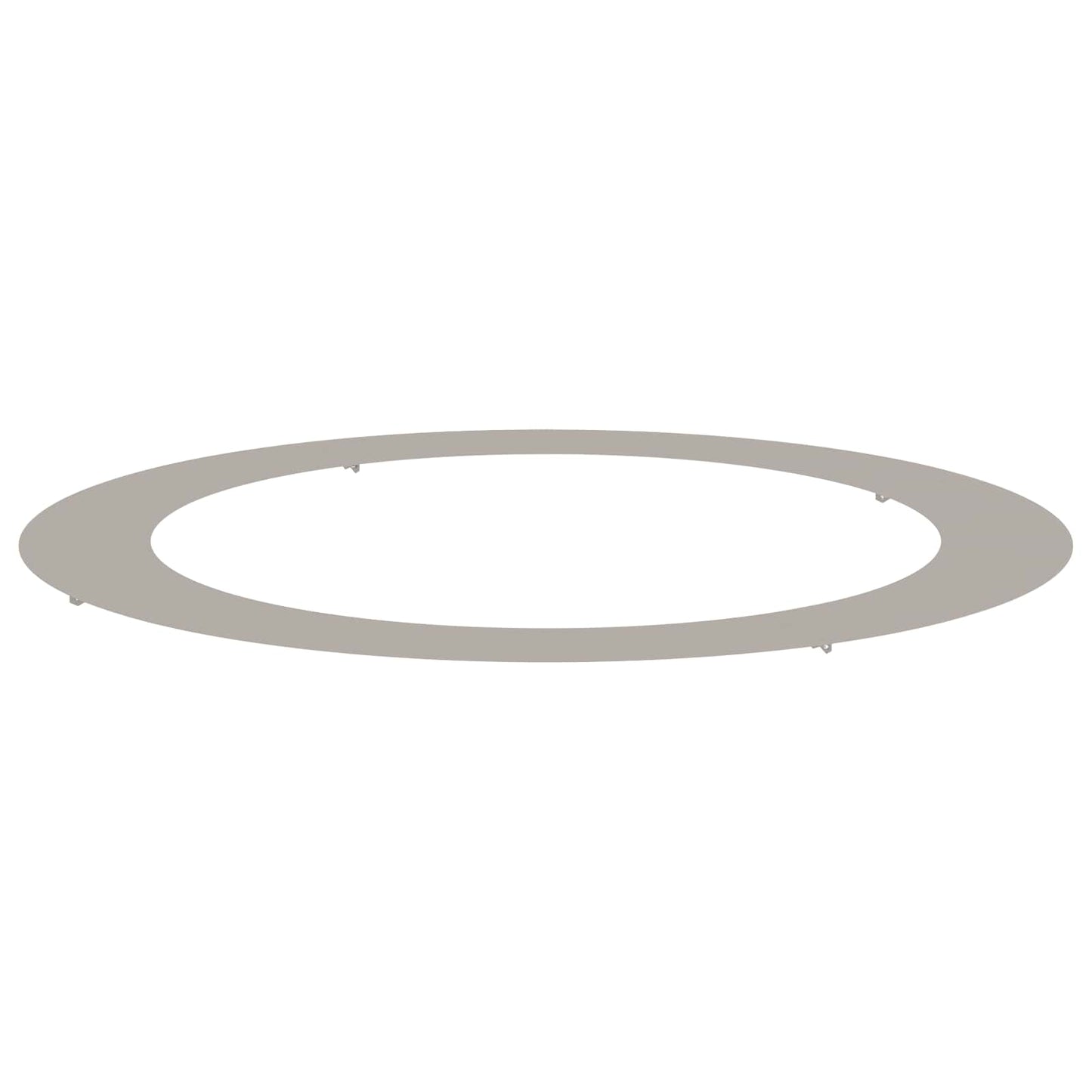 vidaXL suitable for Flat Tree Rings 5 pcs Rusty Ø90/120 cm