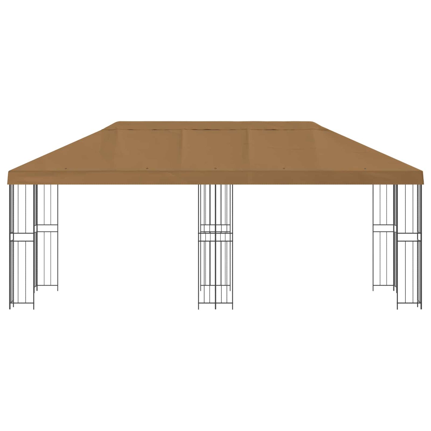 vidaXL 6 x 3 m Beige Polyester and Steel 190