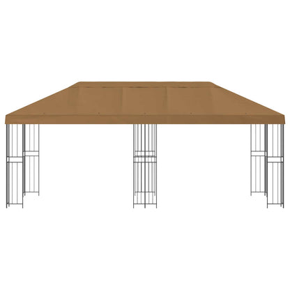 vidaXL 6 x 3 m Beige Polyester and Steel 190