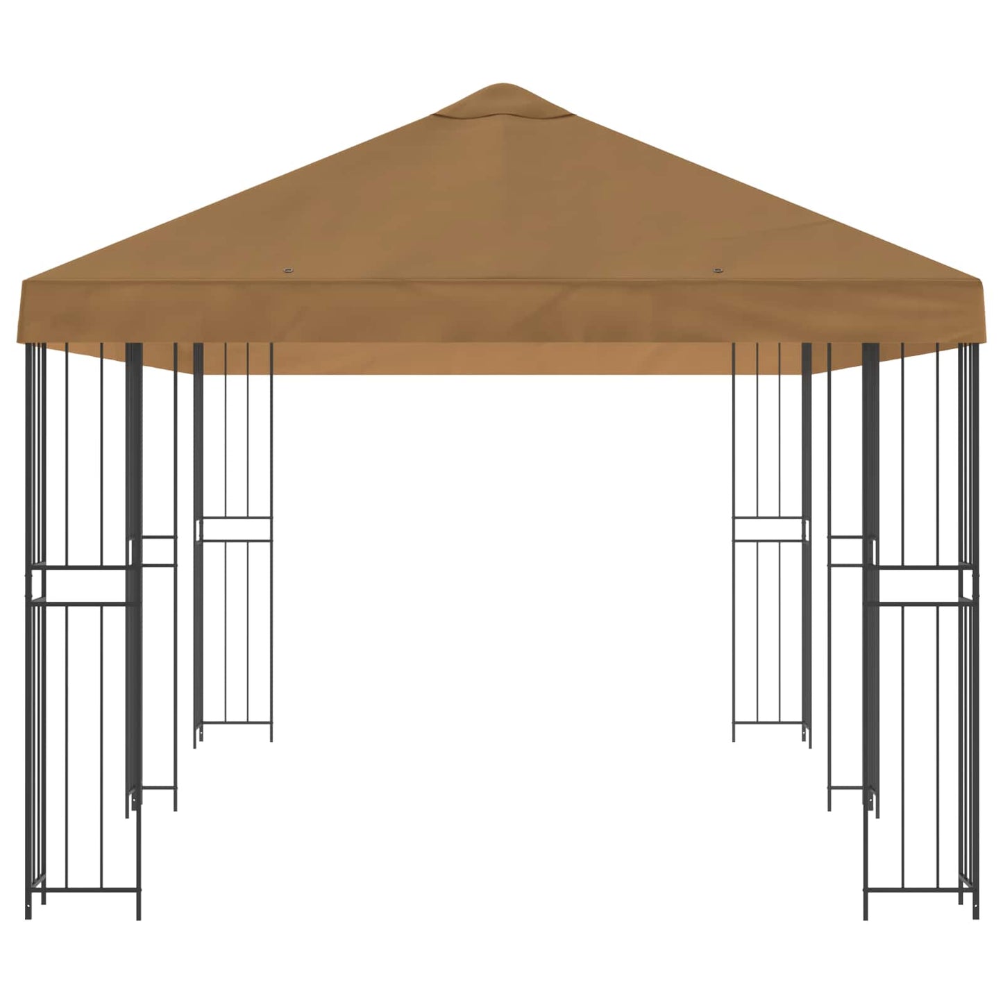 vidaXL 6 x 3 m Beige Polyester and Steel 190