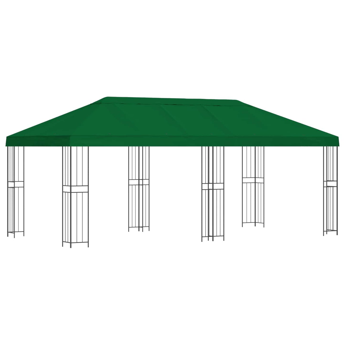 vidaXL 6 x 3 m Green Polyester and Steel 190