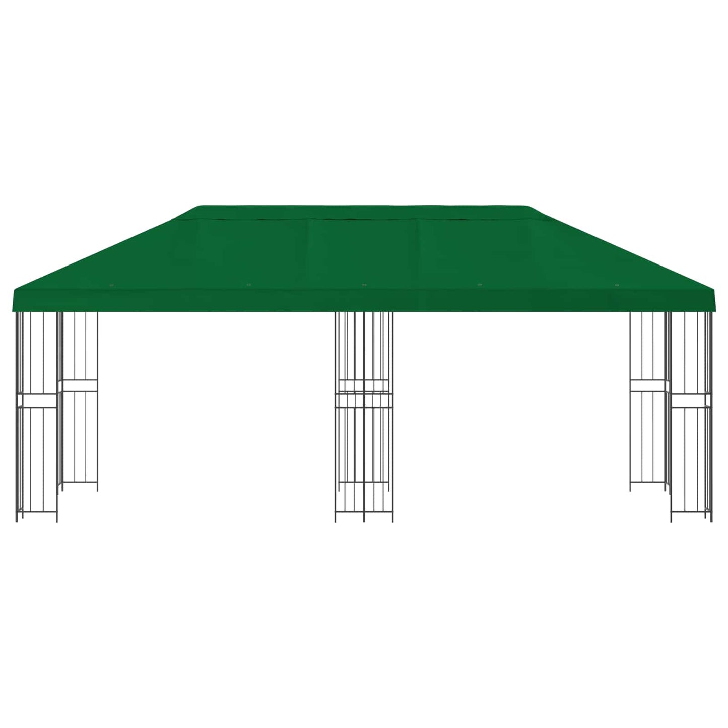 vidaXL 6 x 3 m Green Polyester and Steel 190