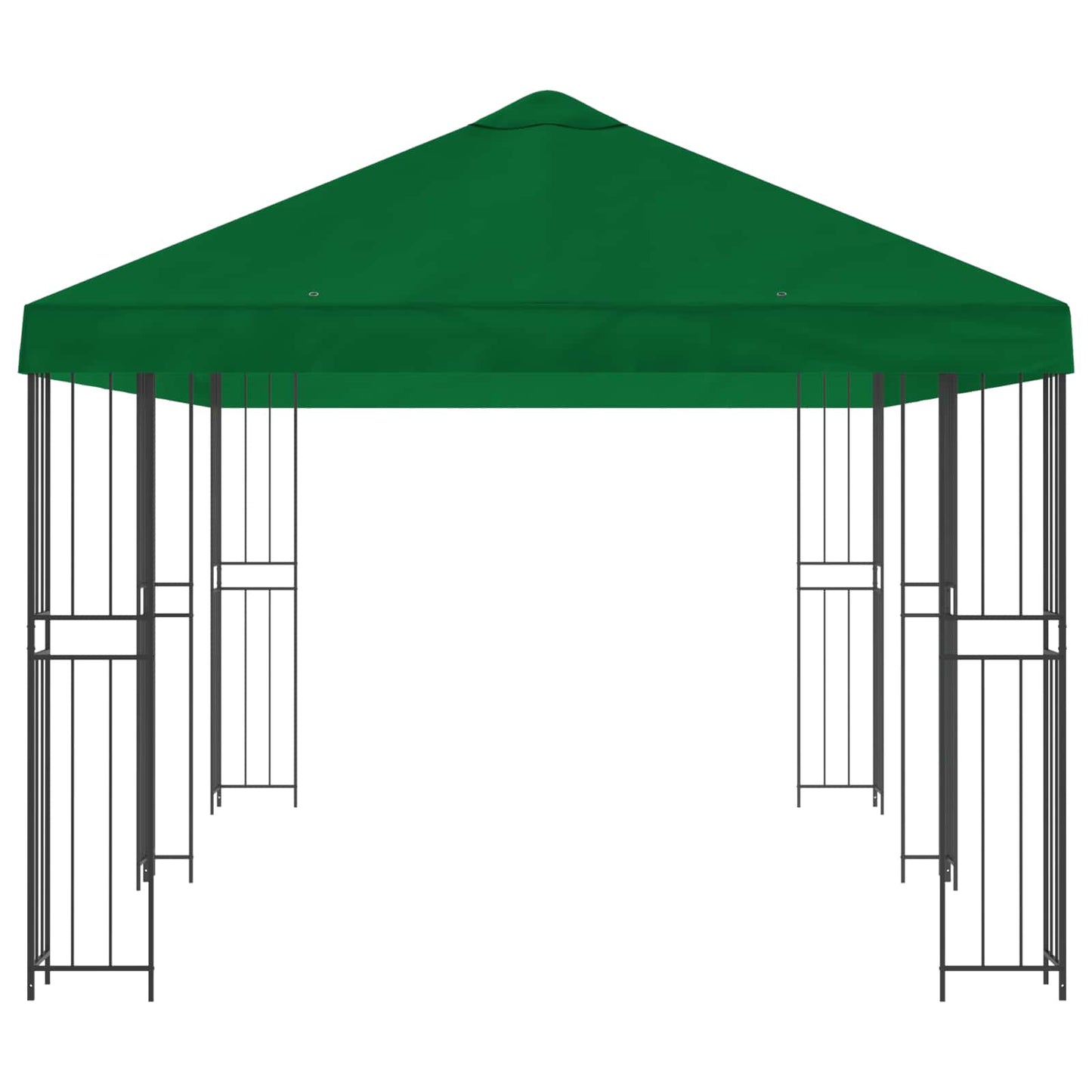vidaXL 6 x 3 m Green Polyester and Steel 190