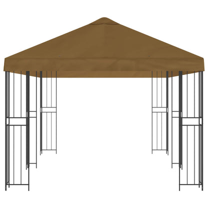 vidaXL 6 x 3 m Taupe Polyester and Steel 190