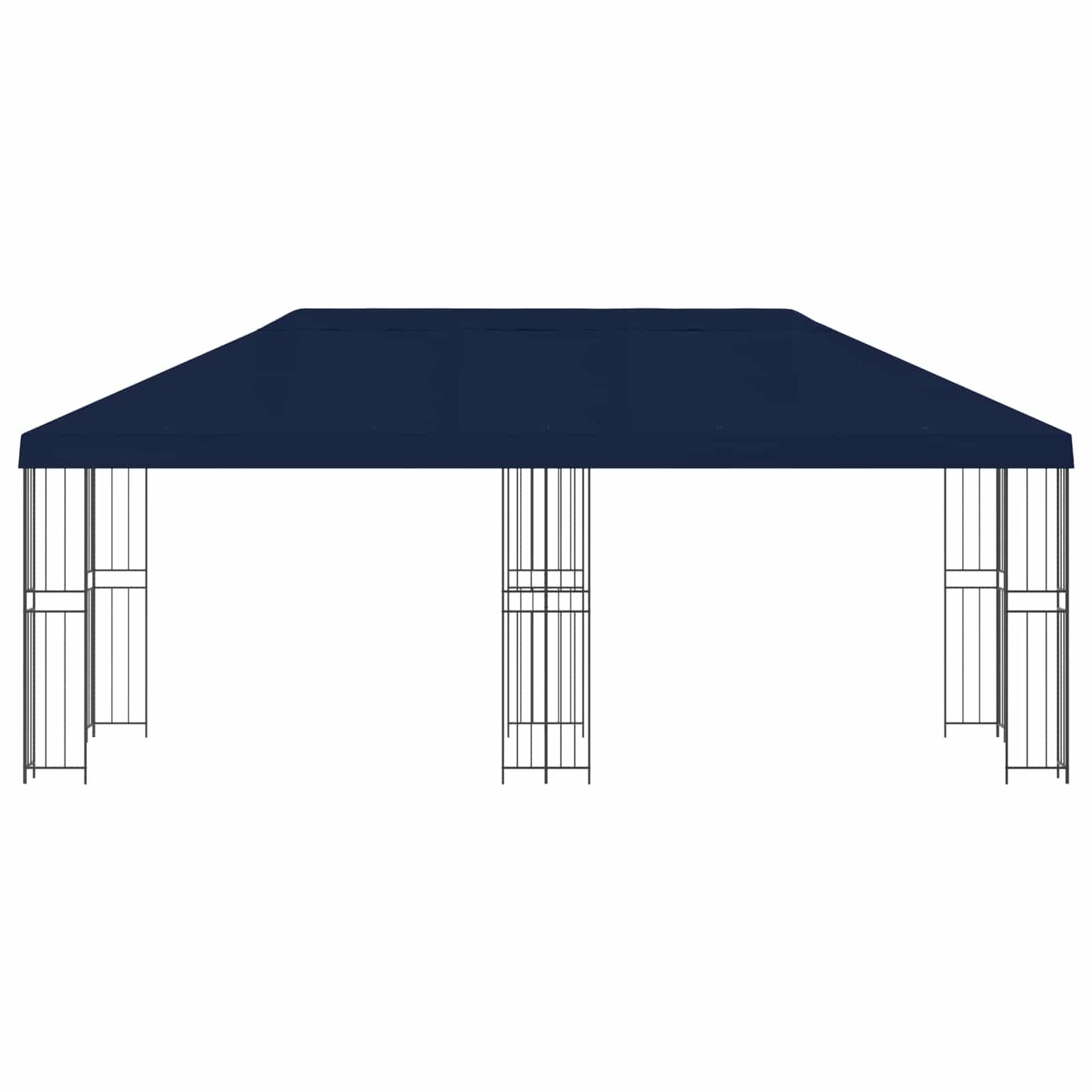 vidaXL 6 x 3 m Blue Polyester and Steel 190