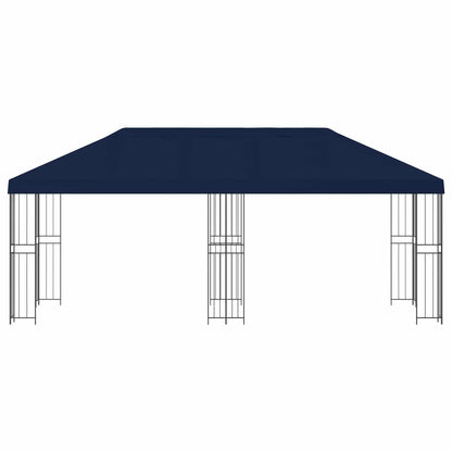 vidaXL 6 x 3 m Blue Polyester and Steel 190