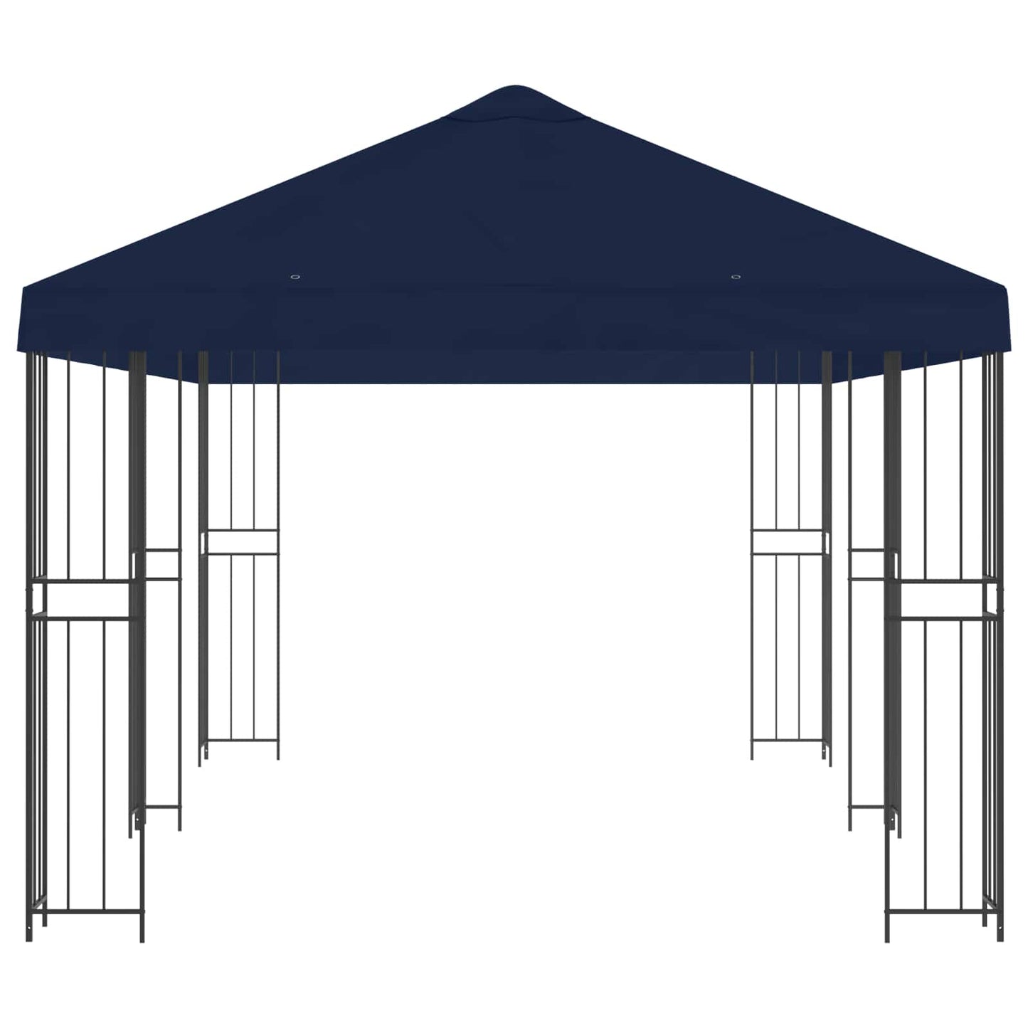 vidaXL 6 x 3 m Blue Polyester and Steel 190