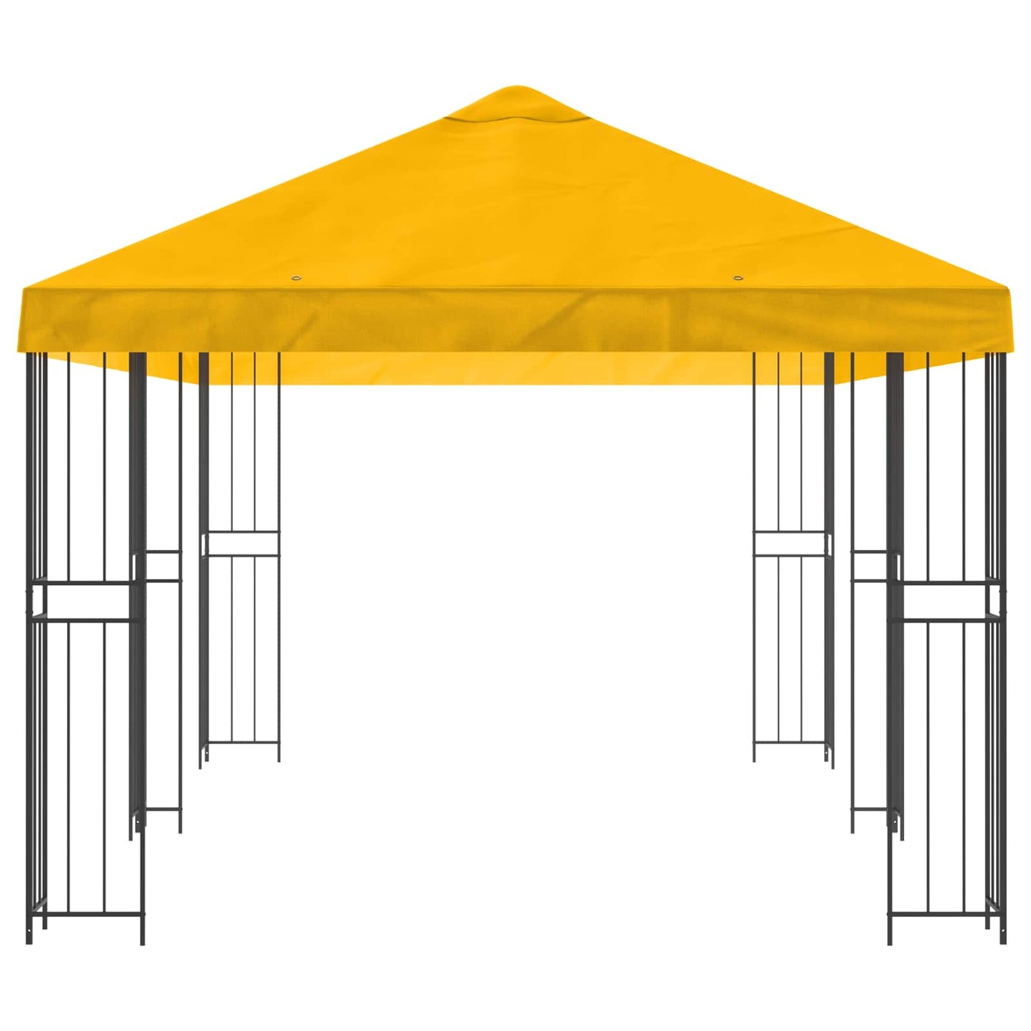 vidaXL 6 x 3 m Yellow Polyester and Steel 190