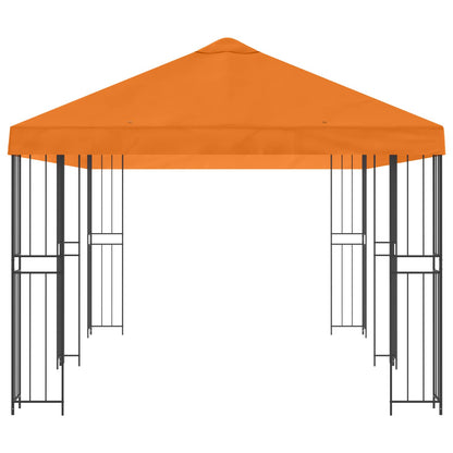 vidaXL 6 x 3 m Orange Polyester and Steel 190