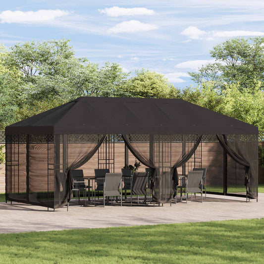 vidaXL 6 x 3 m Anthracite Polyester and Steel 190