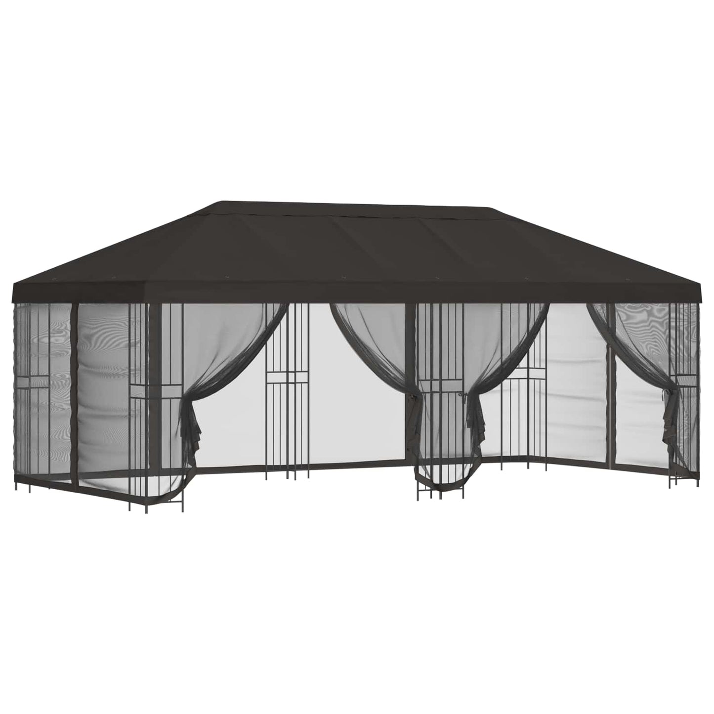 vidaXL 6 x 3 m Anthracite Polyester and Steel 190