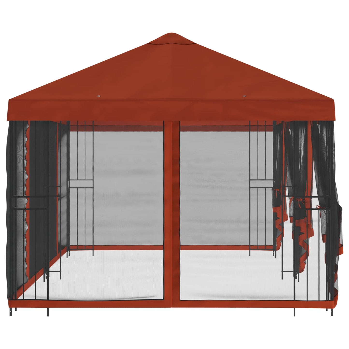 vidaXL 6 x 3 m Terracotta Polyester and Steel 190