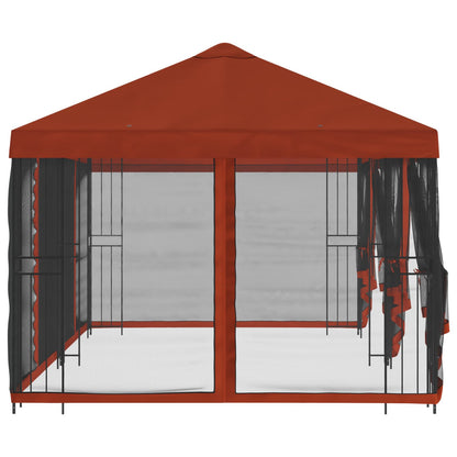 vidaXL 6 x 3 m Terracotta Polyester and Steel 190