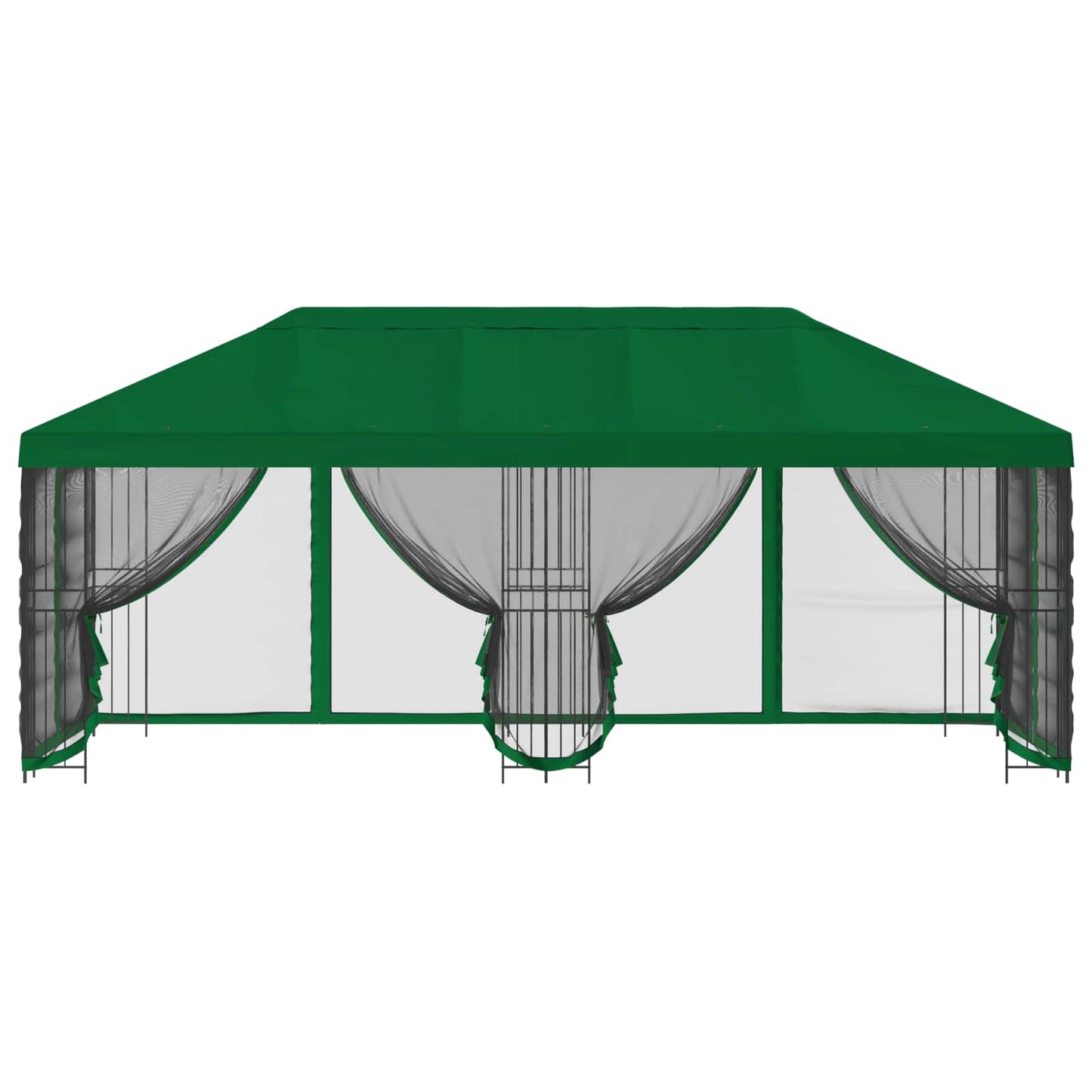 vidaXL 6 x 3 m Green Polyester and Steel 190