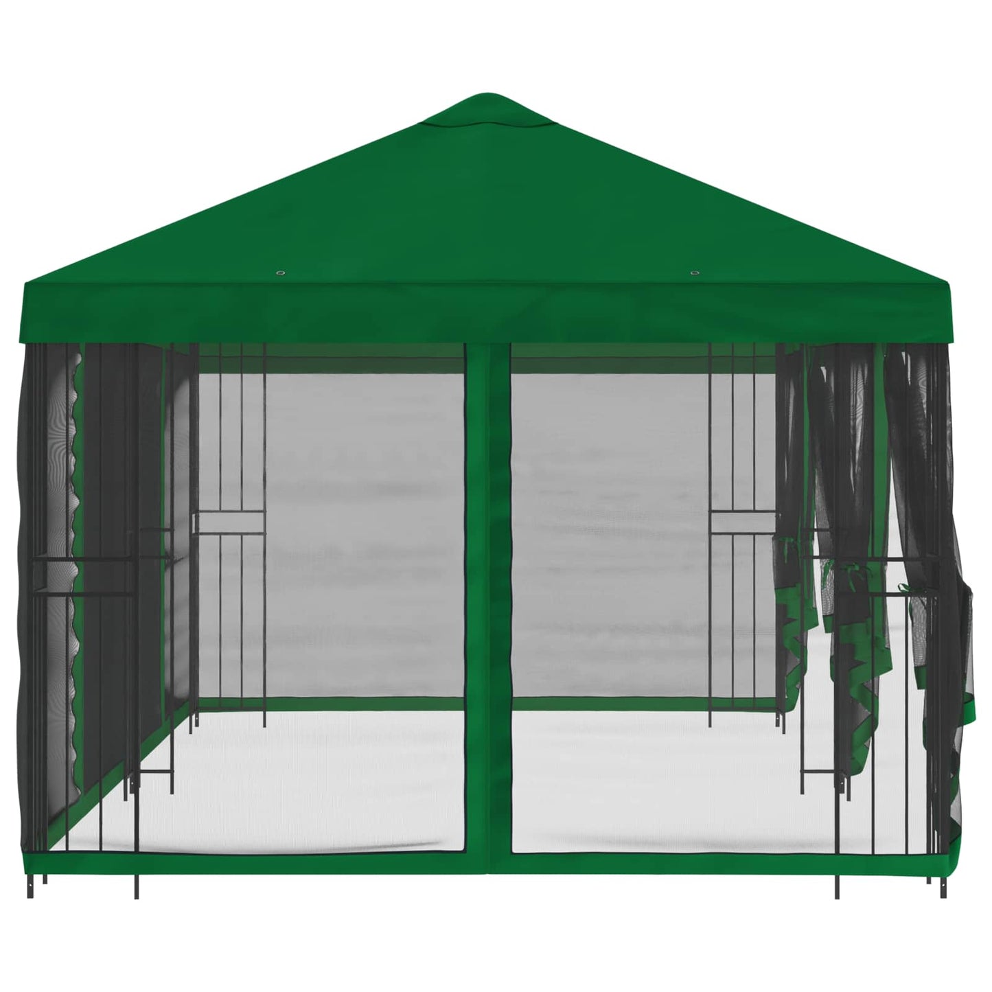vidaXL 6 x 3 m Green Polyester and Steel 190