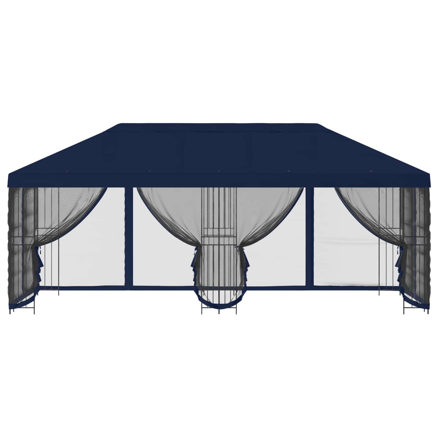 vidaXL 6 x 3 m Blue Polyester and Steel 190