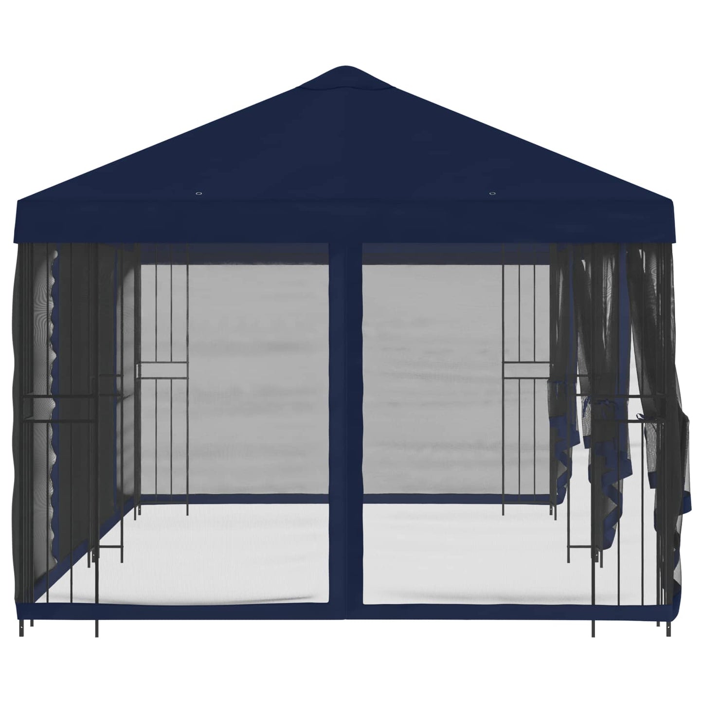 vidaXL 6 x 3 m Blue Polyester and Steel 190