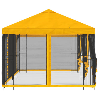 vidaXL 6 x 3 m Yellow Polyester and Steel 190