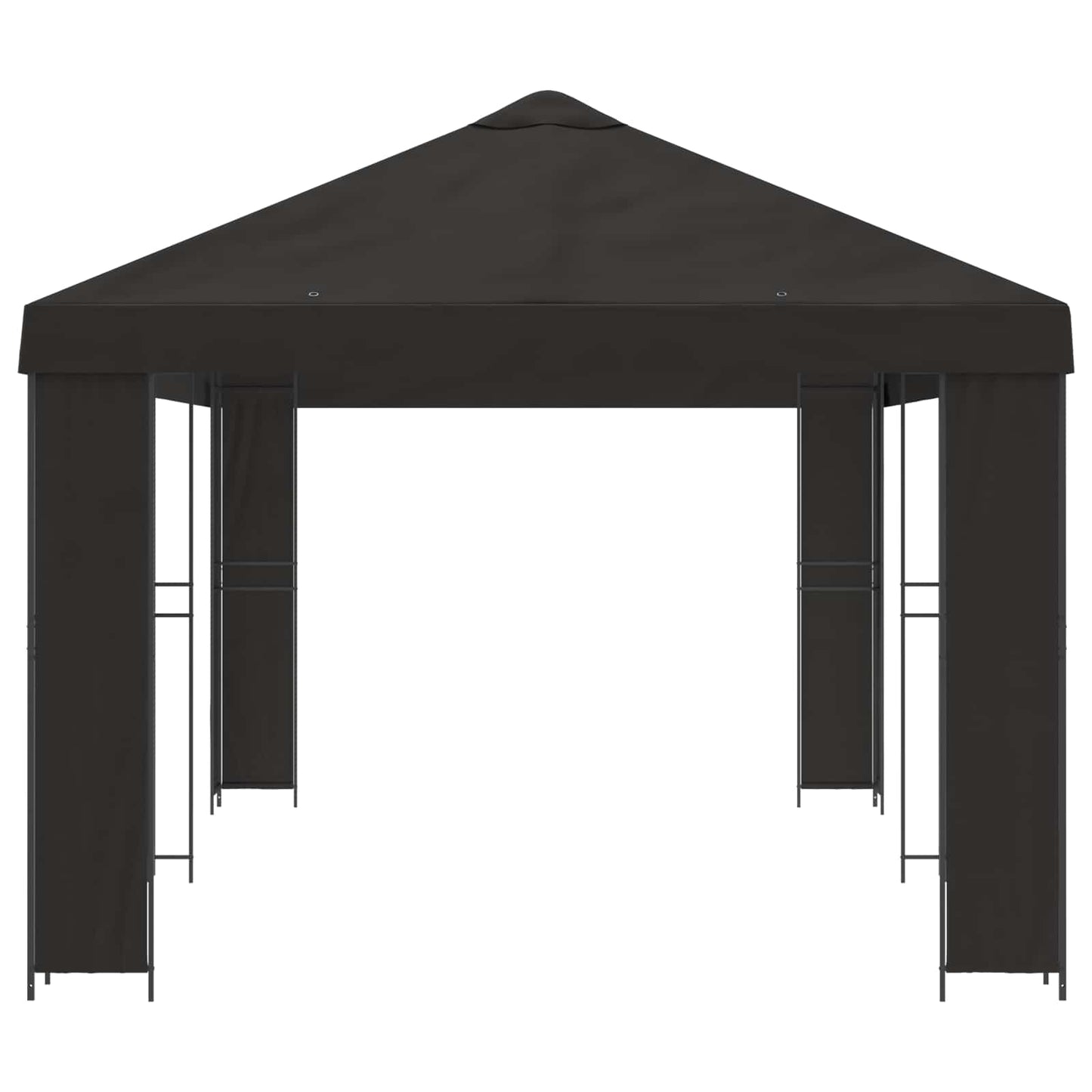 vidaXL Garden Gazebo 6 x 3 m Anthracite Polyester and Steel 190