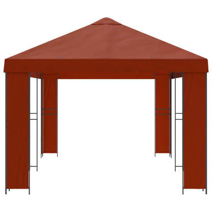vidaXL Garden Gazebo 6 x 3 m Terracotta Polyester and Steel 190