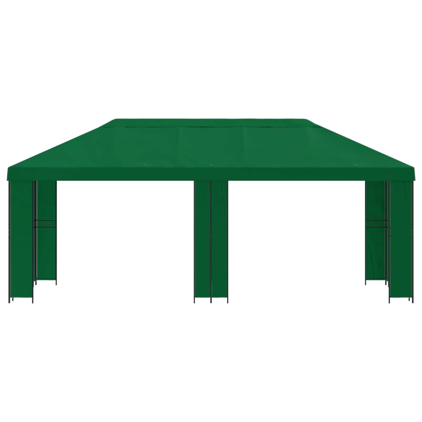 vidaXL Garden Gazebo 6 x 3 m Green Polyester and Steel 190