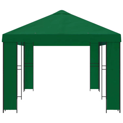 vidaXL Garden Gazebo 6 x 3 m Green Polyester and Steel 190