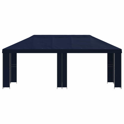 vidaXL Garden Gazebo 6 x 3 m Blue Polyester and Steel 190