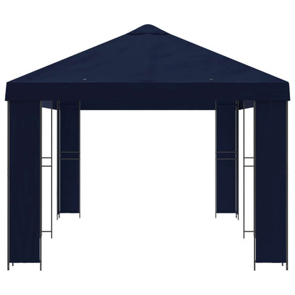 vidaXL Garden Gazebo 6 x 3 m Blue Polyester and Steel 190