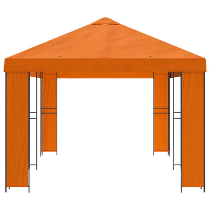 vidaXL Garden Gazebo 6 x 3 m Orange Polyester and Steel 190