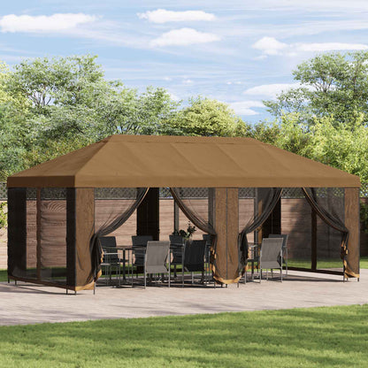 vidaXL 6 x 3 m Beige Polyester and Steel 190