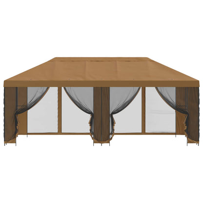 vidaXL 6 x 3 m Beige Polyester and Steel 190