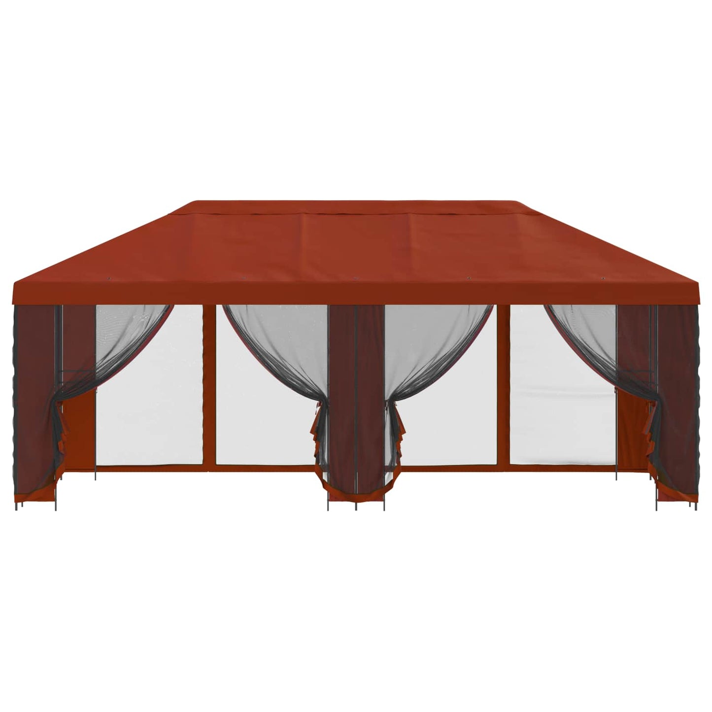 vidaXL 6 x 3 m Terracotta Polyester and Steel 190