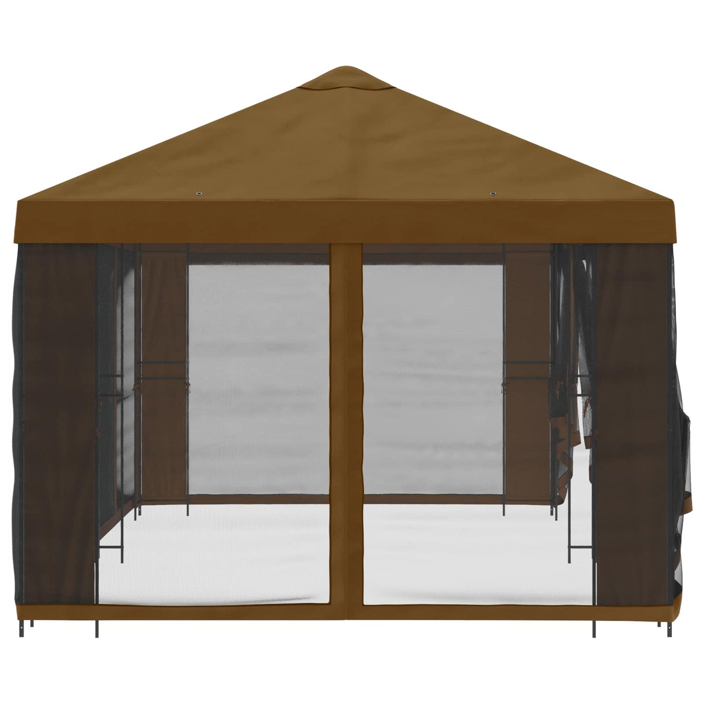 vidaXL 6 x 3 m Taupe Polyester and Steel 190