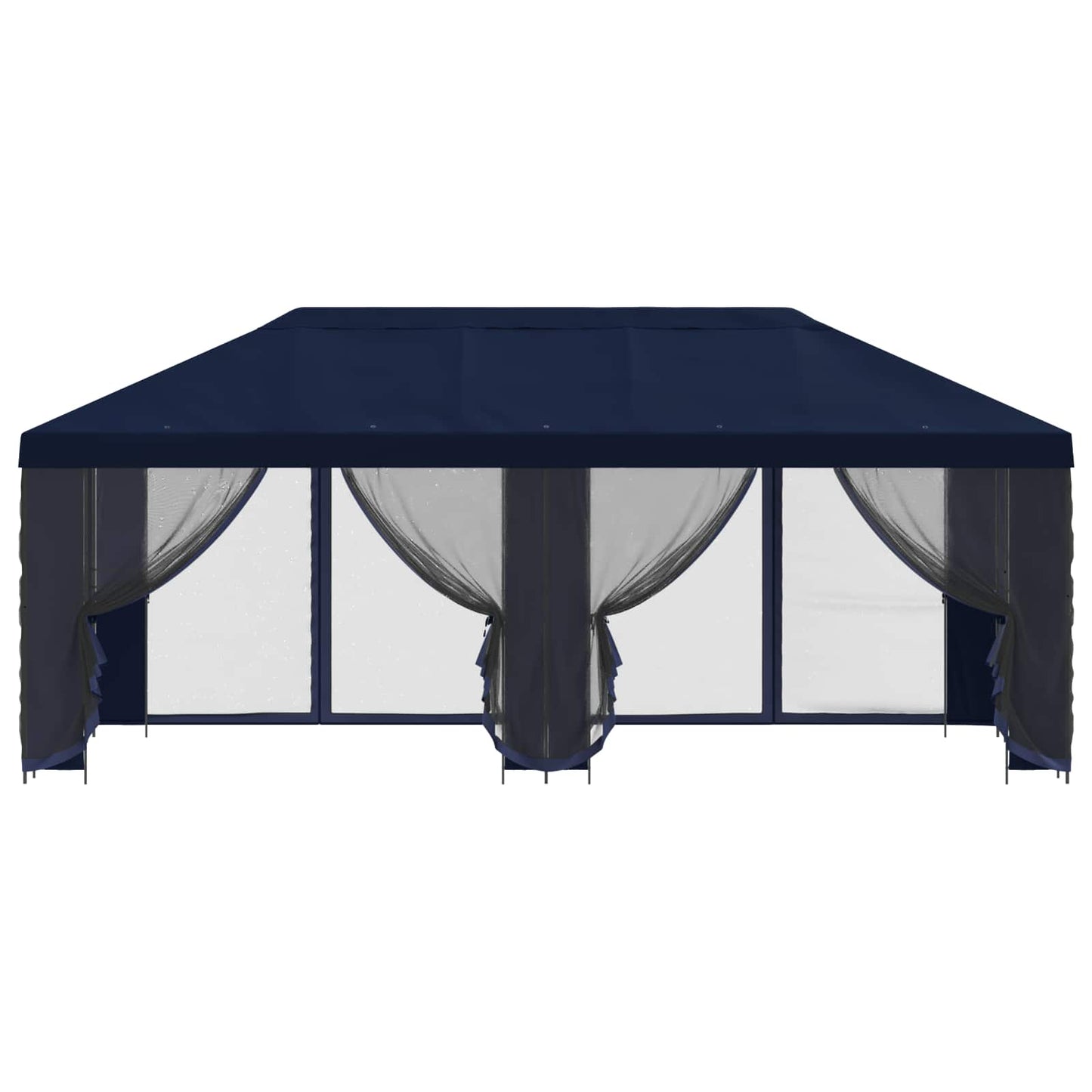 vidaXL 6 x 3 m Blue Polyester and Steel 190