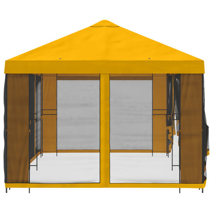 vidaXL 6 x 3 m Yellow Polyester and Steel 190