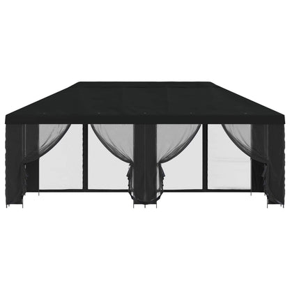 vidaXL 6 x 3 m Black Polyester and Steel 190