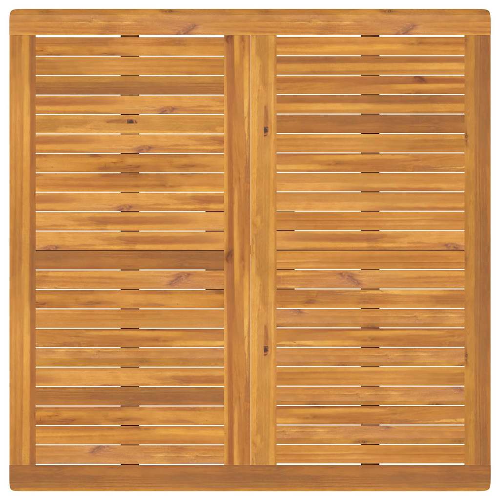 vidaXL Garden Dining Set 5 pcs Brown Solid Acacia wood