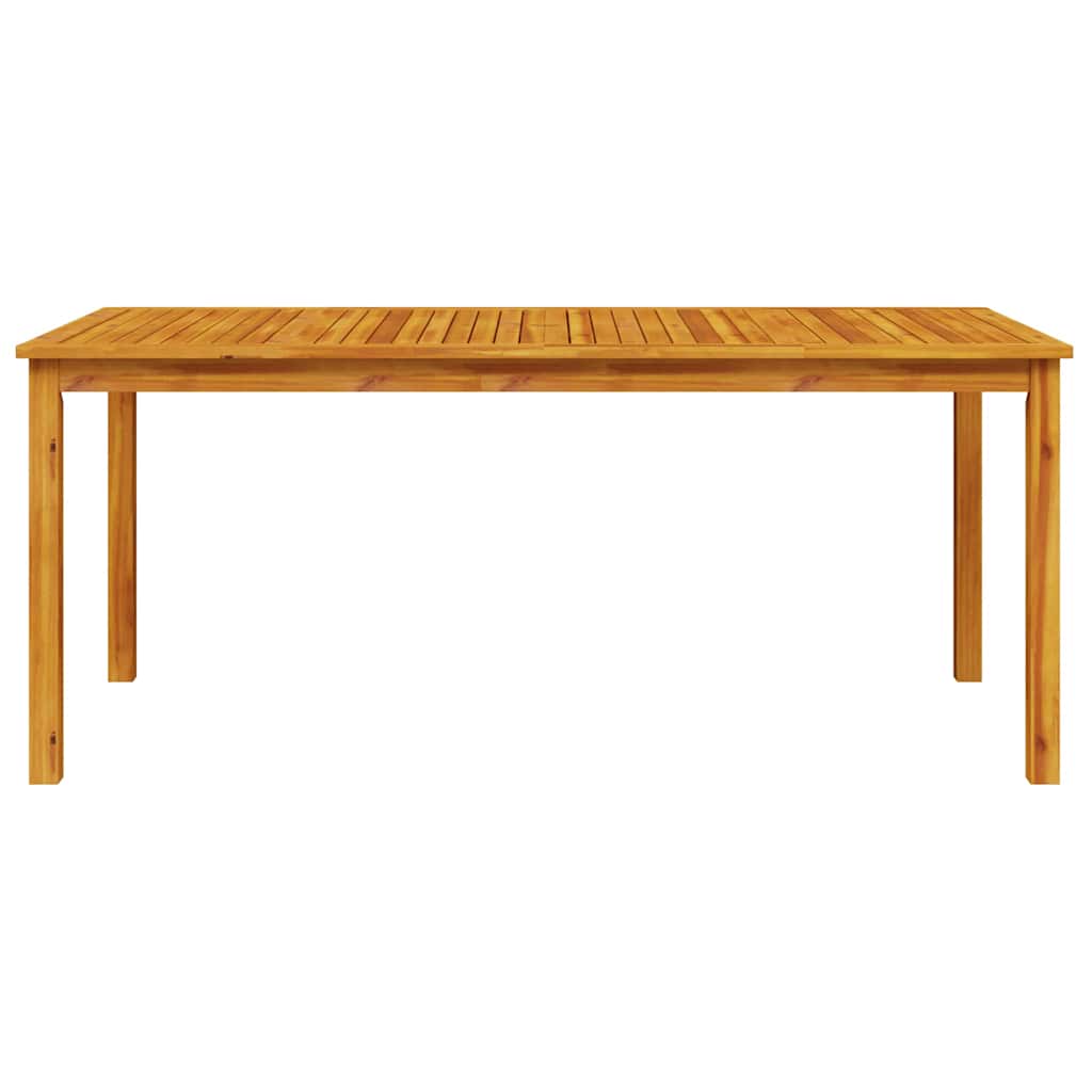 vidaXL Garden Dining Set 9 pcs Brown Solid Acacia Wood