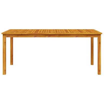 vidaXL Garden Dining Set 9 pcs Brown Solid Acacia Wood