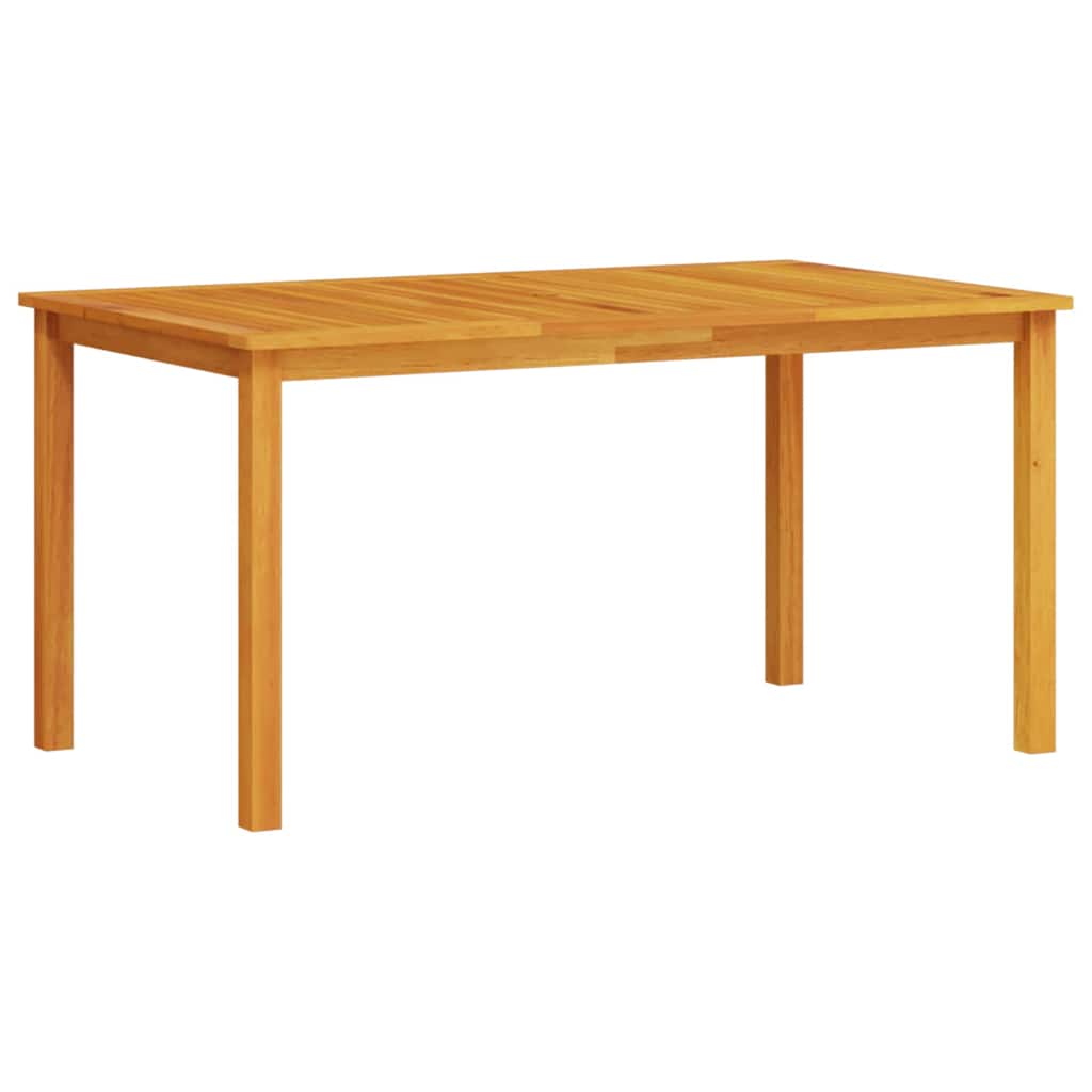 vidaXL Garden Dining Set 7 pcs Brown Solid Acacia Wood