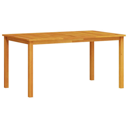 vidaXL Garden Dining Set 7 pcs Brown Solid Acacia Wood