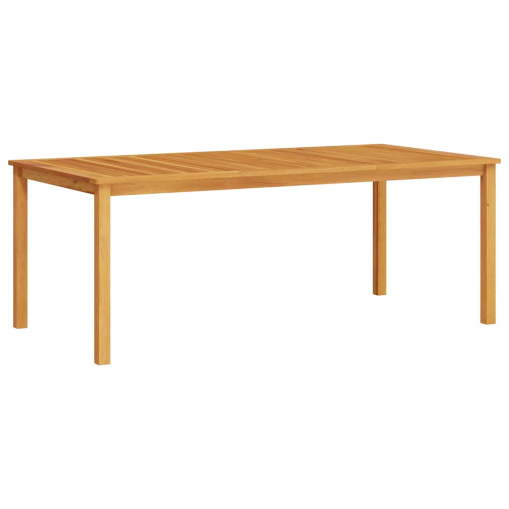 vidaXL Garden Dining Set 7 pcs Brown Solid Acacia Wood